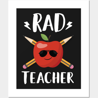 Rad Teacher Posters and Art